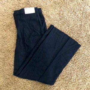 Uniqlo - navy high waisted wide pants - size S